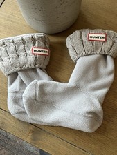 Hunter Tall Light Gray Boot Liners Women's 5-7