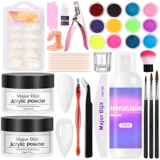 Acrylic Nail Kit for Beginners with Everything Acrylic Powder Set Starter Kit wi