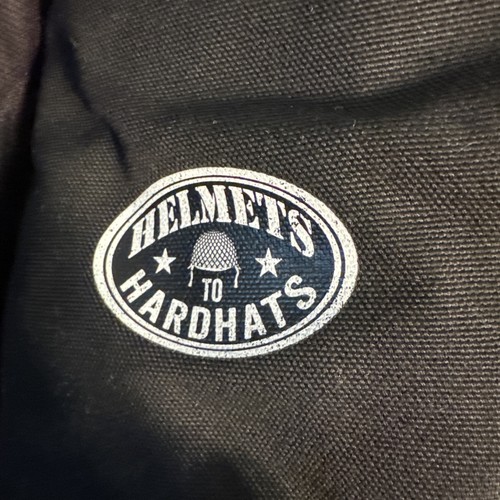Giacca Carhartt Other Active Made in USA cotone nero tinta unita usata - Foto 8 di 11