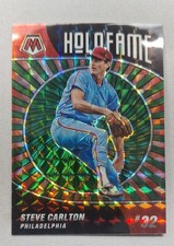 2022 Panini Mosaic - Holofame Steve Carlton #HF-10 Green Mosaic Prizm