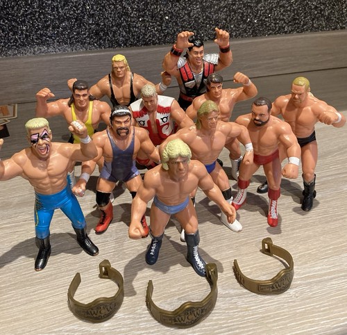 WCW Galoob Dustin Rhodes Ric Flair Sid Vicious El ...