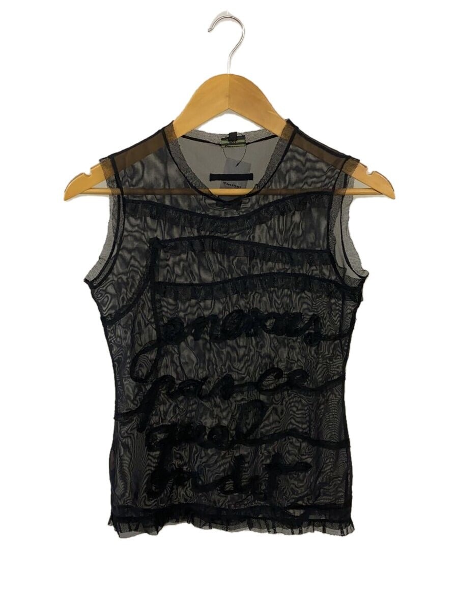 Jean-Paul GAULTIER ブラウス　40 Jean Paul GAULTIER FEMME Seethrough Tops black 40 | eBay