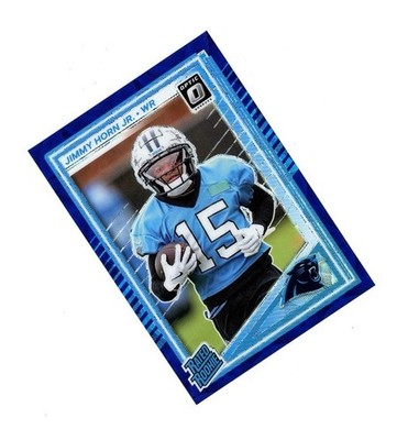 2025 Optic PURPLE PRIZM SCOPE RATED ROOKIE SP JIMMY HORN JR RC! Panthers 