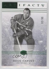 2014-15 Upper Deck Artifacts Emerald 92/99 Doug Harvey #27 HOF 1q2
