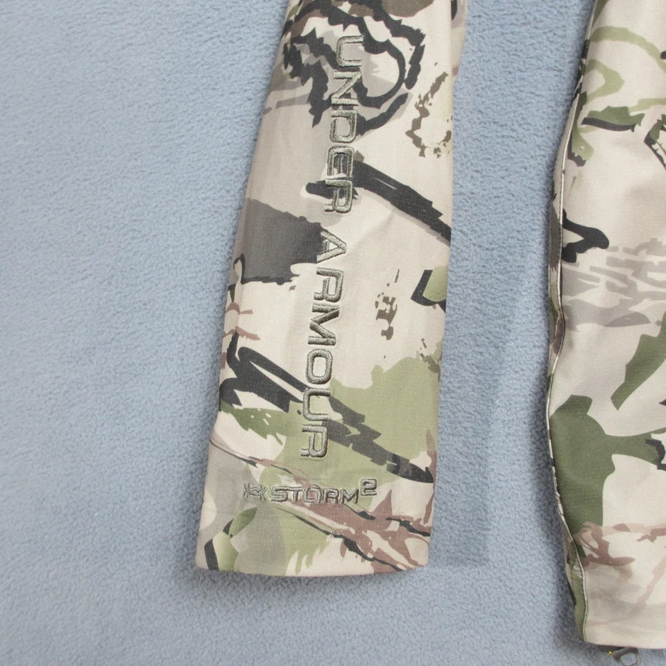 Chaqueta Under Armour Para Hombre Grande Verde Camuflada Ridge Reaper 03 Temporada Temporada Tormenta 2 Foto 2 de 4