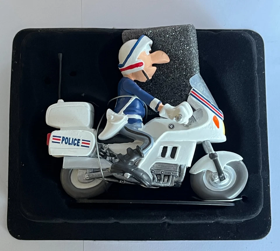 MOTO JOE BAR TEAM 92 BMW K75 RT POLICE L'AGENT PAITESEC NEUF BOITE FASCICULE1/18 - Photo 2/2