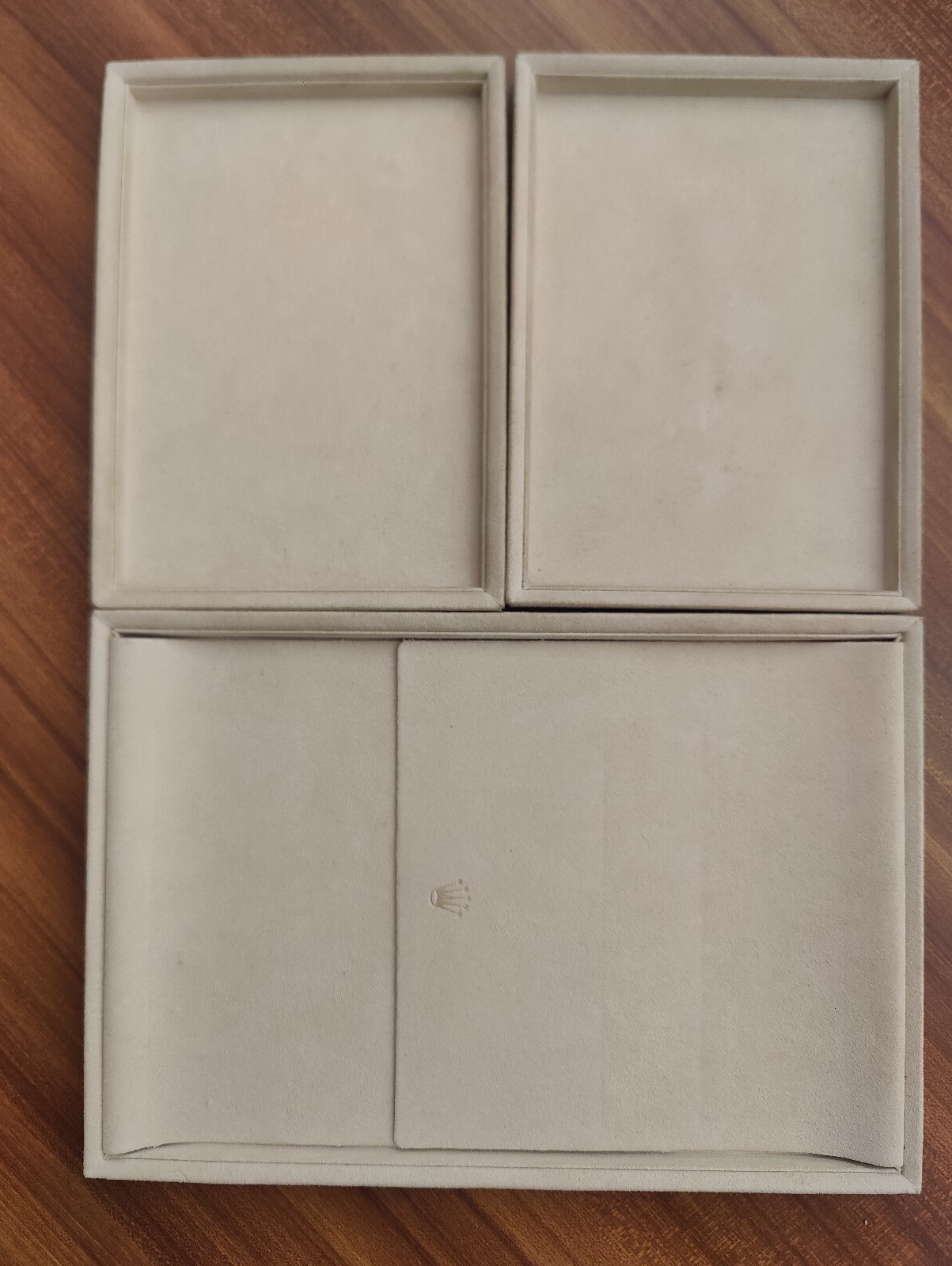 ROLEX  vassoietto + 2 sottomano  originali (original small tray and 2 desk pad)