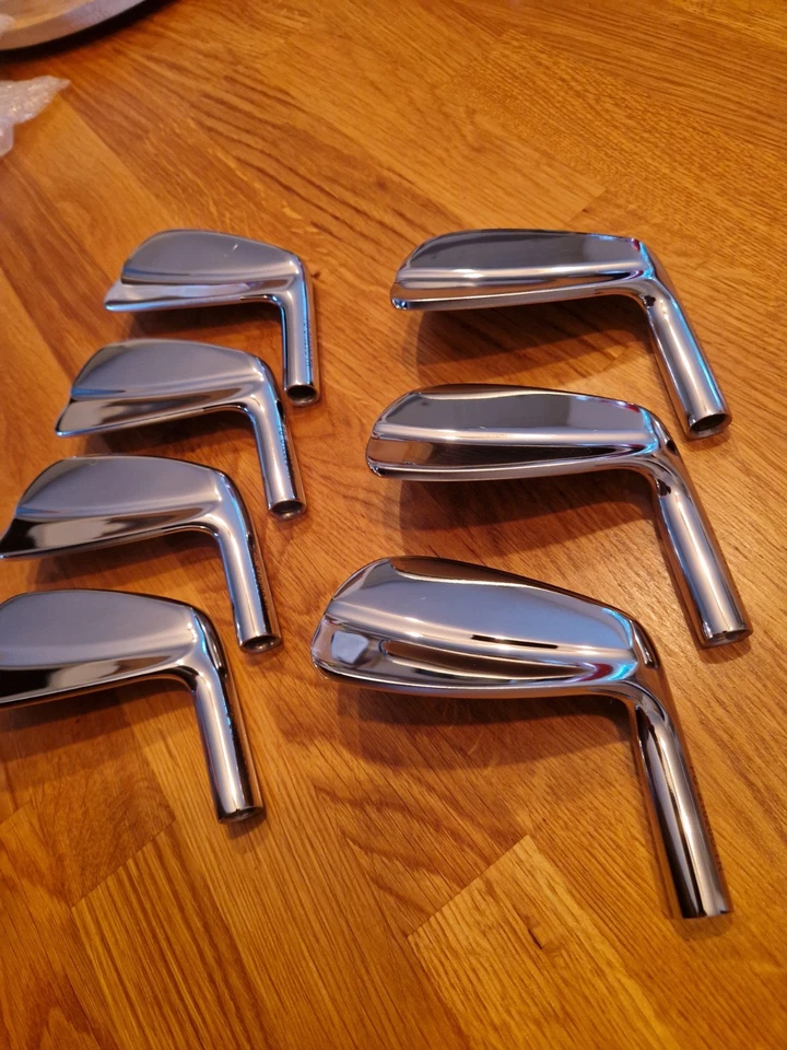Forged 1020 s golf blade mens iron heads in chrome finish 4-pw BRAND NEW - Image 3 of 4