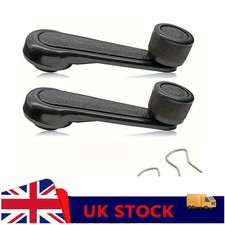 2 x Car Window Winder Crank Handle - Universal