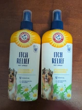 2 X Arm & Hammer for Pets Itch Relief Spray for Dogs with Arm & Hammer