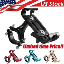 360 Aluminum Motorcycle Bike Bicycle GPS Cell Phone Holder Handlebar Mount New.