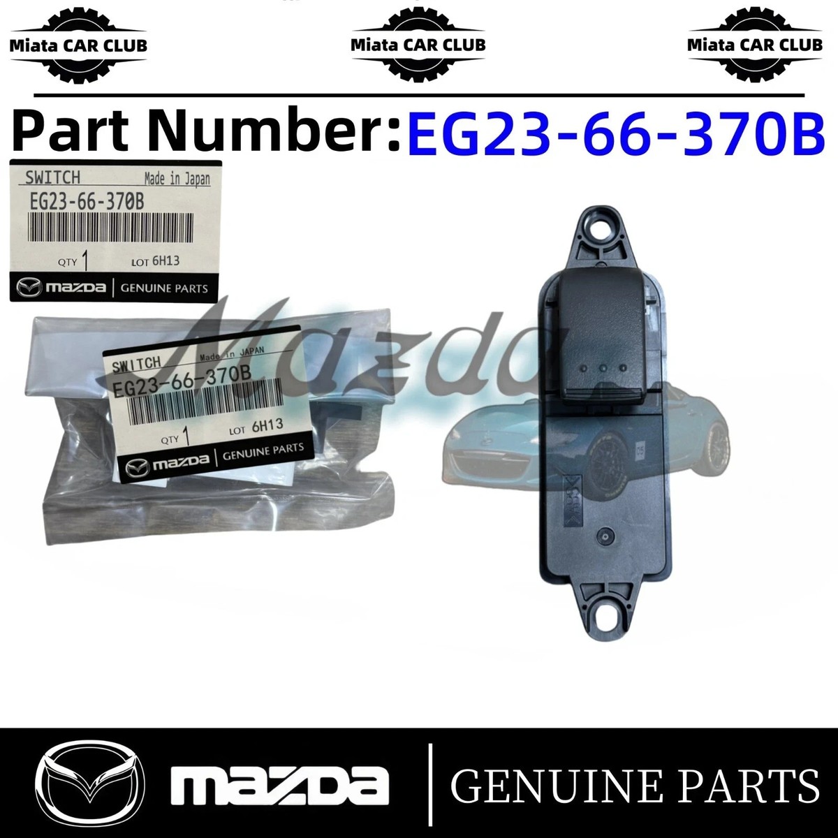 Genuine 2007-2009 Mazda CX-7 Front Right Passenger Side Power