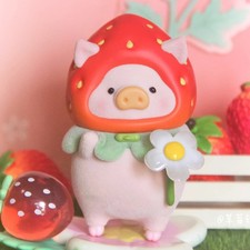 Lulu The Piggy Strawberry Limited Art Toy