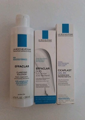 La Roche-Posay Clarifying Solution  & Cicaplast Gel B5 Skin Protectant & Duo
