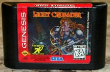 Light Crusader (Sega Genesis, 1995) Authentic Loose Cartridge - Tested & Working