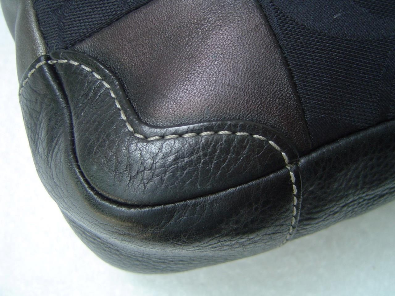 AUTHENTIC COACH HAMPTON SIGNATURE PYTHON PATCHWOR… - image 12