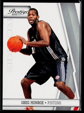 Greg Monroe 2010-11 Panini Prestige #157 Rookie Detroit Pistons