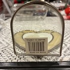 Stained glass heart shaped Friends verse — photo 5