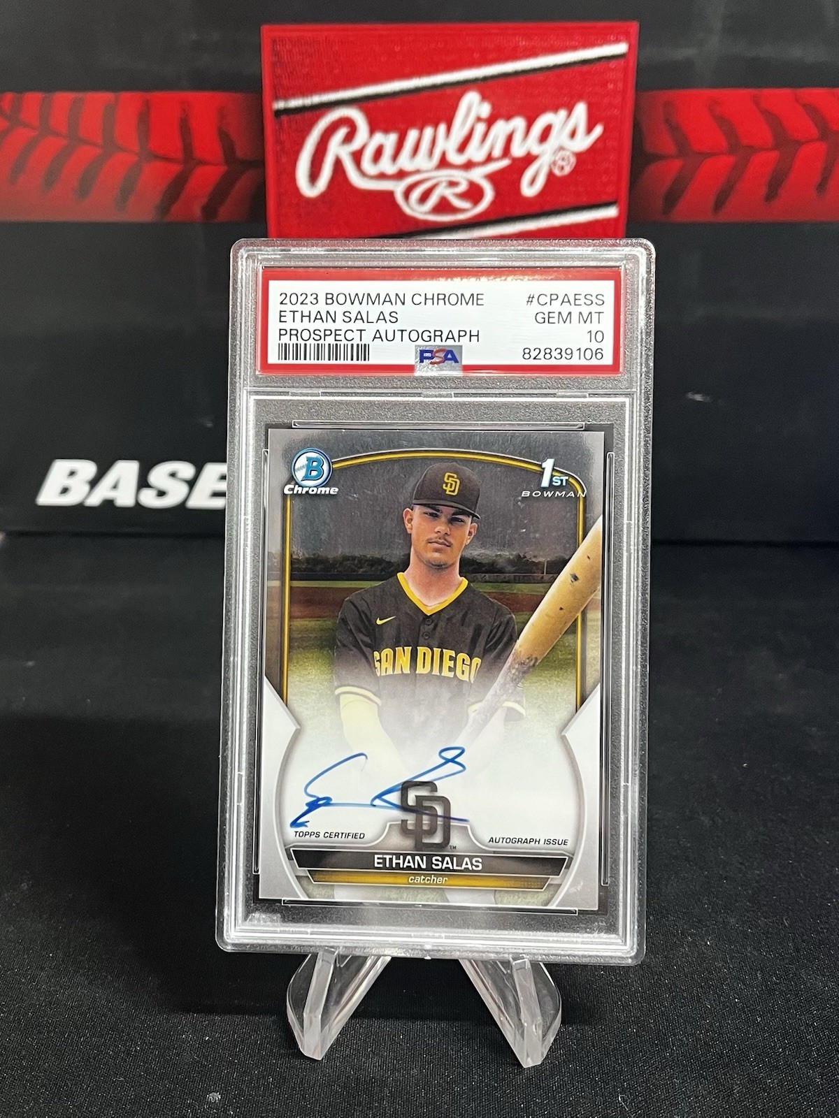 その他 Bowman Chrome Ethan Salas patch Auto Bowman Chrome Ethan