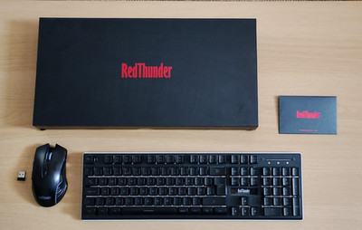 Red Thunder K10 kabellose Tastatur und Maus [Bitte Beschreibung lesen]