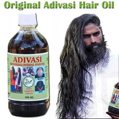 Adivasi Herbal Hair Oil 100ml | Strengthens & Promotes Natural Hair Growth
