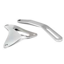 Alternator Bracket Set V8 Chrome 1965-1969 Fa...