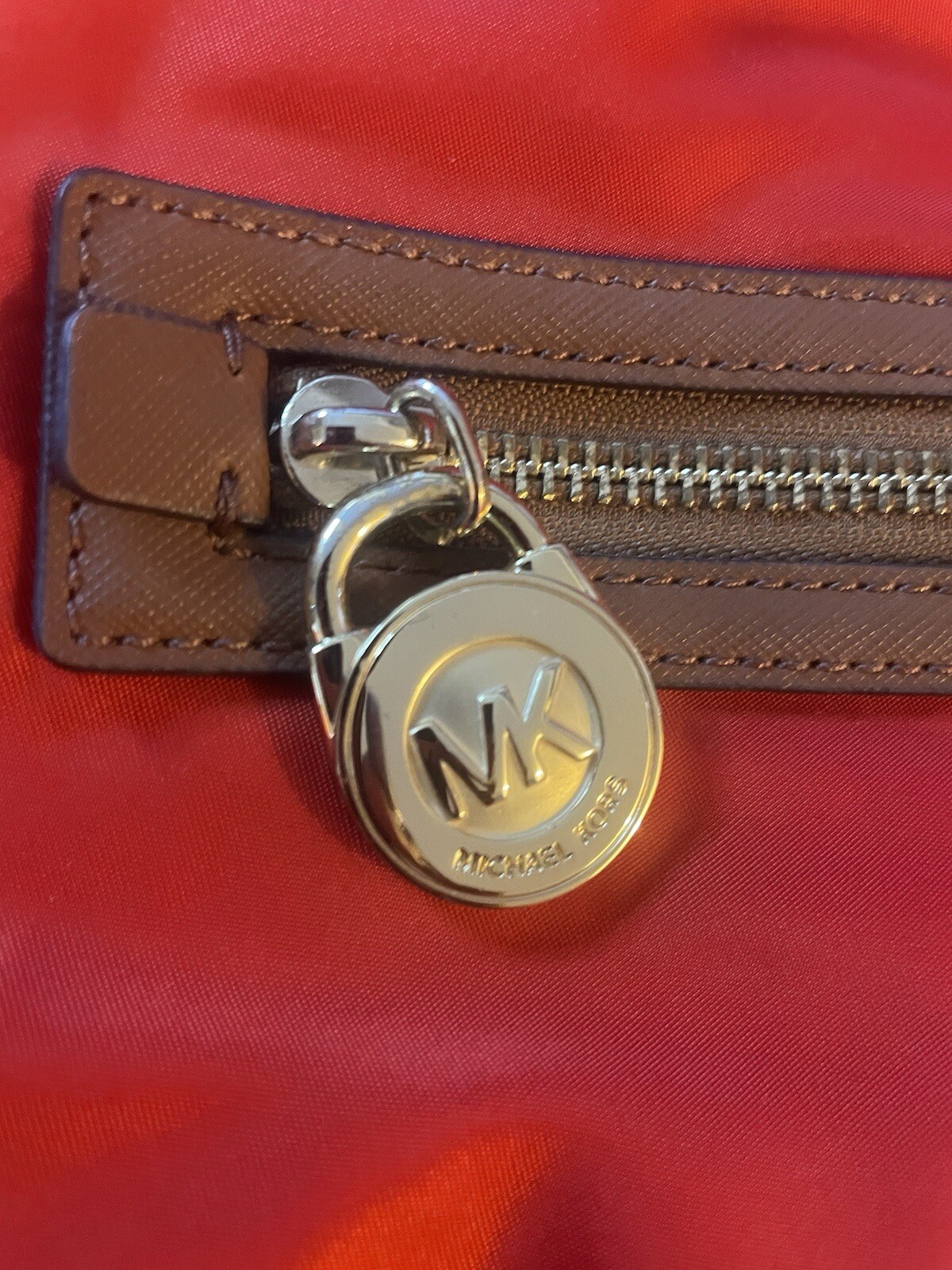 Authentic Michael Kors Purse!!! #0106 Bold Red Or… - image 6