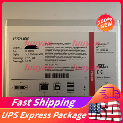 New Sealed CP2924-0000 Touch Screen BECKHOFF Expedited Shipping