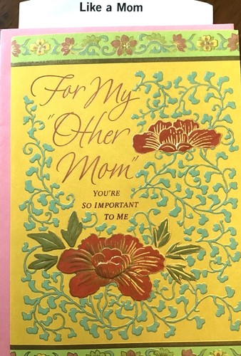 Hallmark BIRTHDAY Cards for "LIKE A MOM" to Me You are Like A Mom 7 choices 14B - Picture 13 of 20