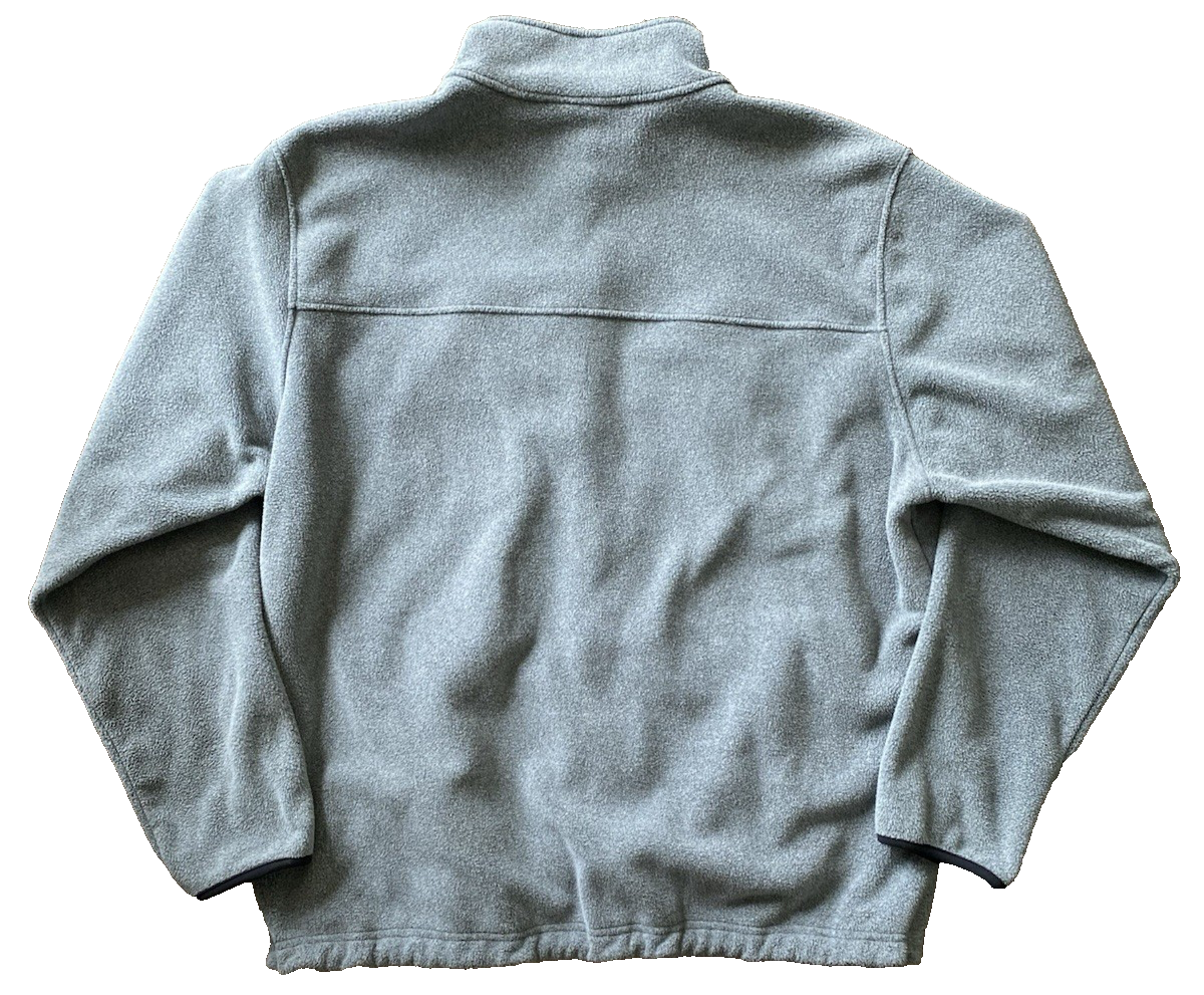 ARC'TERYX Giacca pile LL Bean Polartec XL grigio manica lunga preppy maglione outdoor uomo