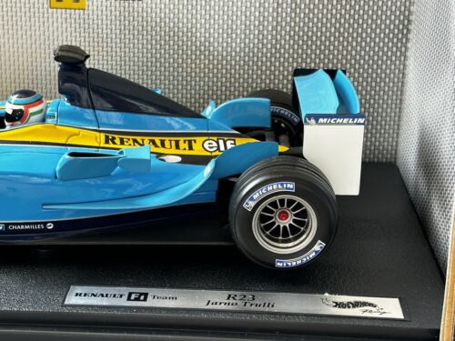 1:18 *IN SCATOLA* RUOTE CALDE F1 FORMULA 1 RENAULT R23 Jarno Trulli 2003 Modellino Auto! - Foto 3 di 8