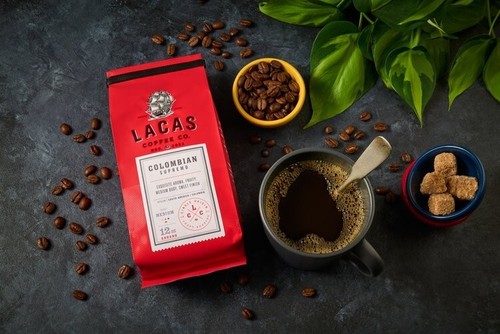 Lacas Coffee Company Colombiano Supremo Mediano Fino 12 oz. - Imagen 2 de 7