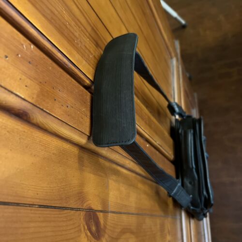 Borsa a tracolla uomo Tumi Alpha Bravo in pelle nera Napa tracolla imbottita - Foto 16 di 17