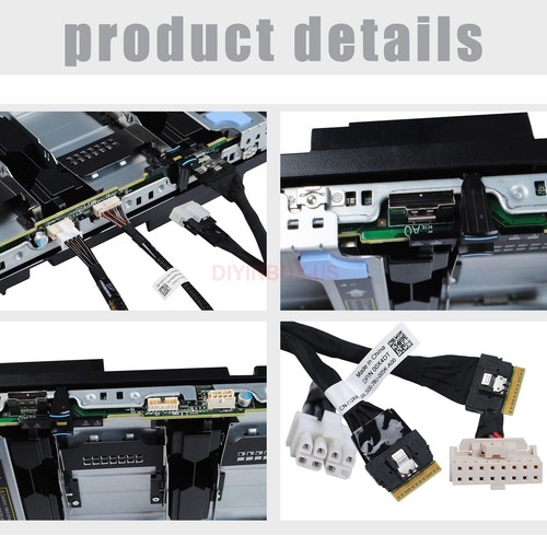 DELL POWEREDGE R740xd SERVER 4 NVMe PCIe EXTENDER EXPANSION CARD & MIDDLE 4X2.5 - Picture 14 of 14