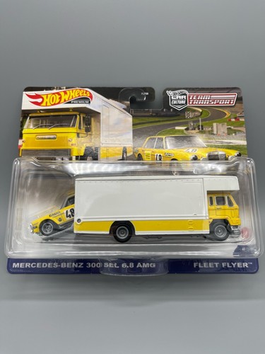 Hot Wheels Premium Team Transport Mercedes-Benz 300 SEL 6.8 AMG Fleet Flyer #39 - Picture 2 of 3