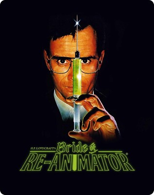 Bride of Re-Animator (Blu-ray, 1990, Limited Edition Steelbook) Arrow Video OOP