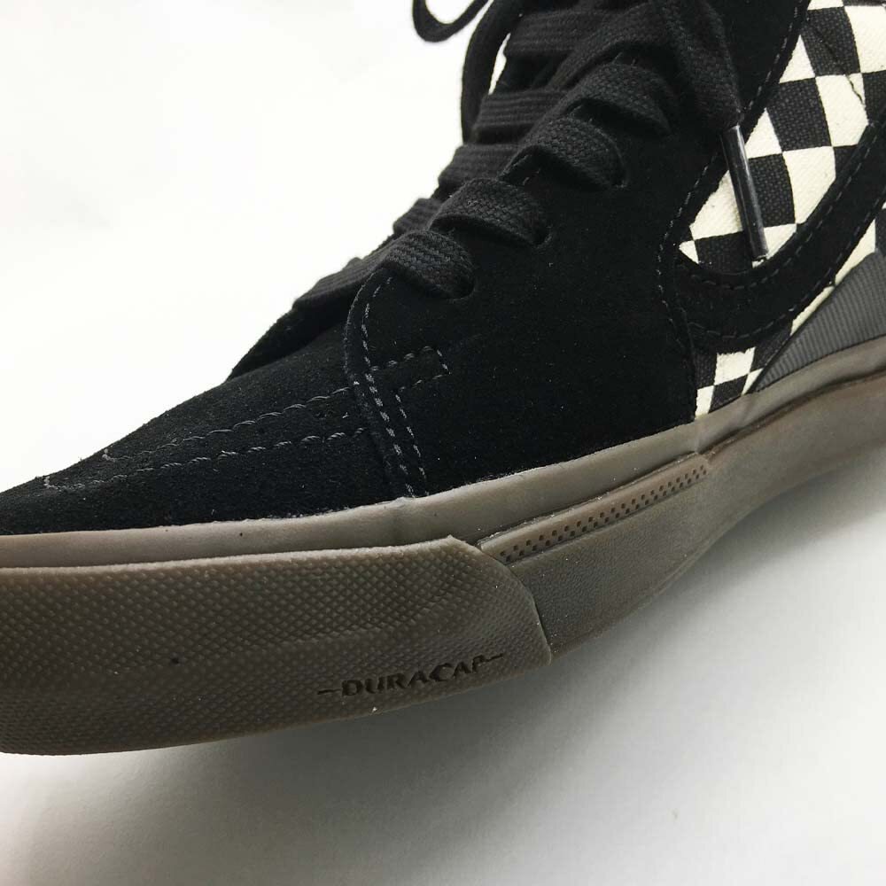 Vans Sk8-Hi ブラック チェック柄 刺繍希少美品⭐︎ Vans BMX Sk8-Hi® Checkerboard Black/Dark Gum 9.5 D (M) | eBay