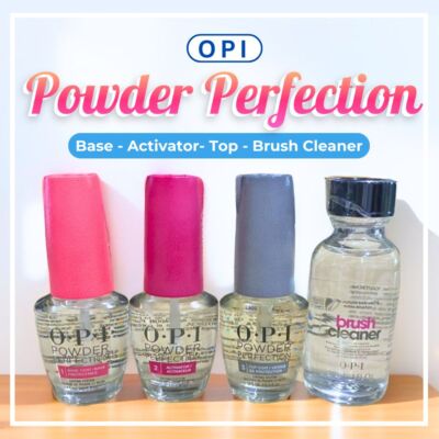 OPI Powder Perfection - Dip Powder System Liquid Essential [Top/Base/Act/Brush]