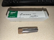 Widia 16217 Pipe Tap, 3/8"-18, Taper