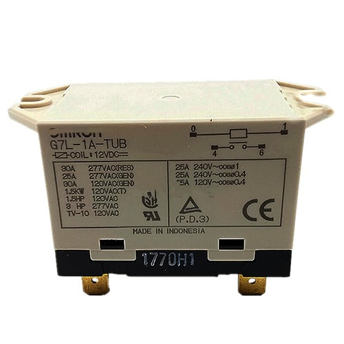 1Pc G7L-1A-TUB 12VDC Power Relay 4Pins - Picture 2 of 4