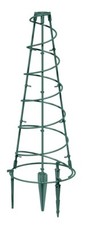 Pyramid Round Plant Trellis Support Frame Spiral 35cm x 90cm Flower Tomatoes