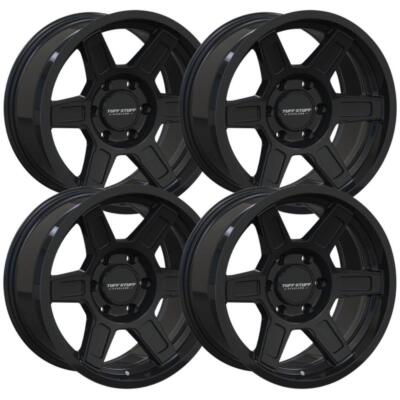 Tuff 17 Inch Rim (Set-4) Tuff Stuff Ascent 17x8.5 6x135 0mm Gloss Black Wheels Rims 17 ...