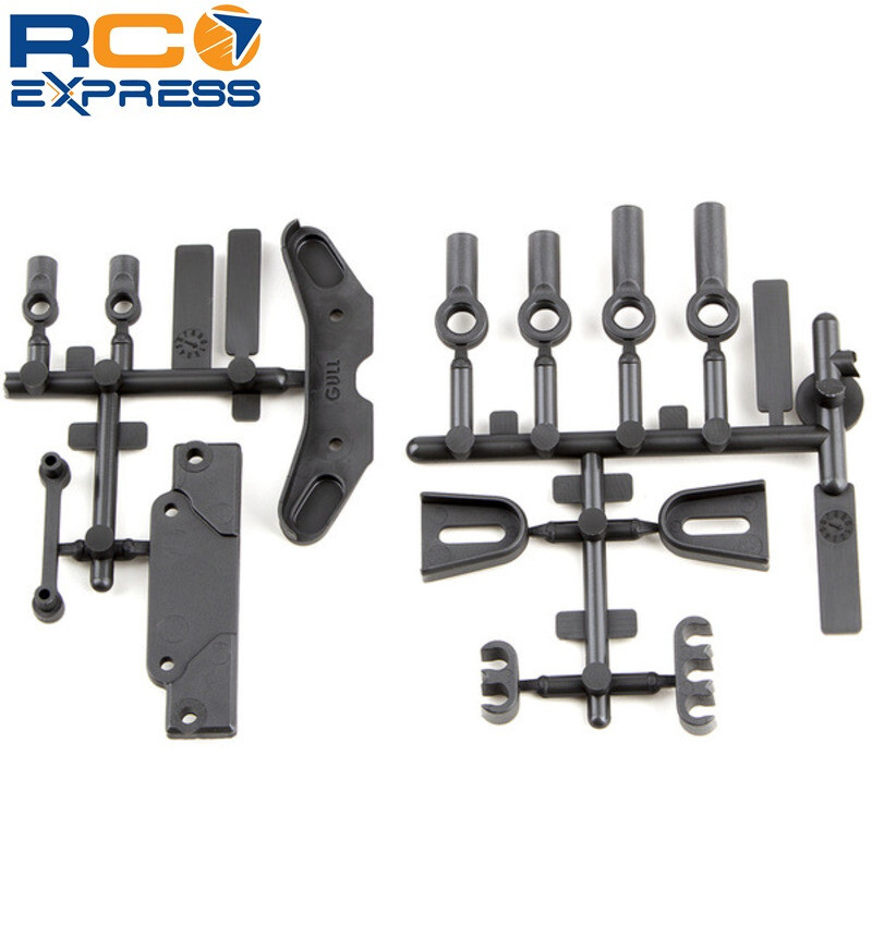 Associated RC10b6.3 Tower Covers Wire Clips Rod Ends ASC91885 | eBay