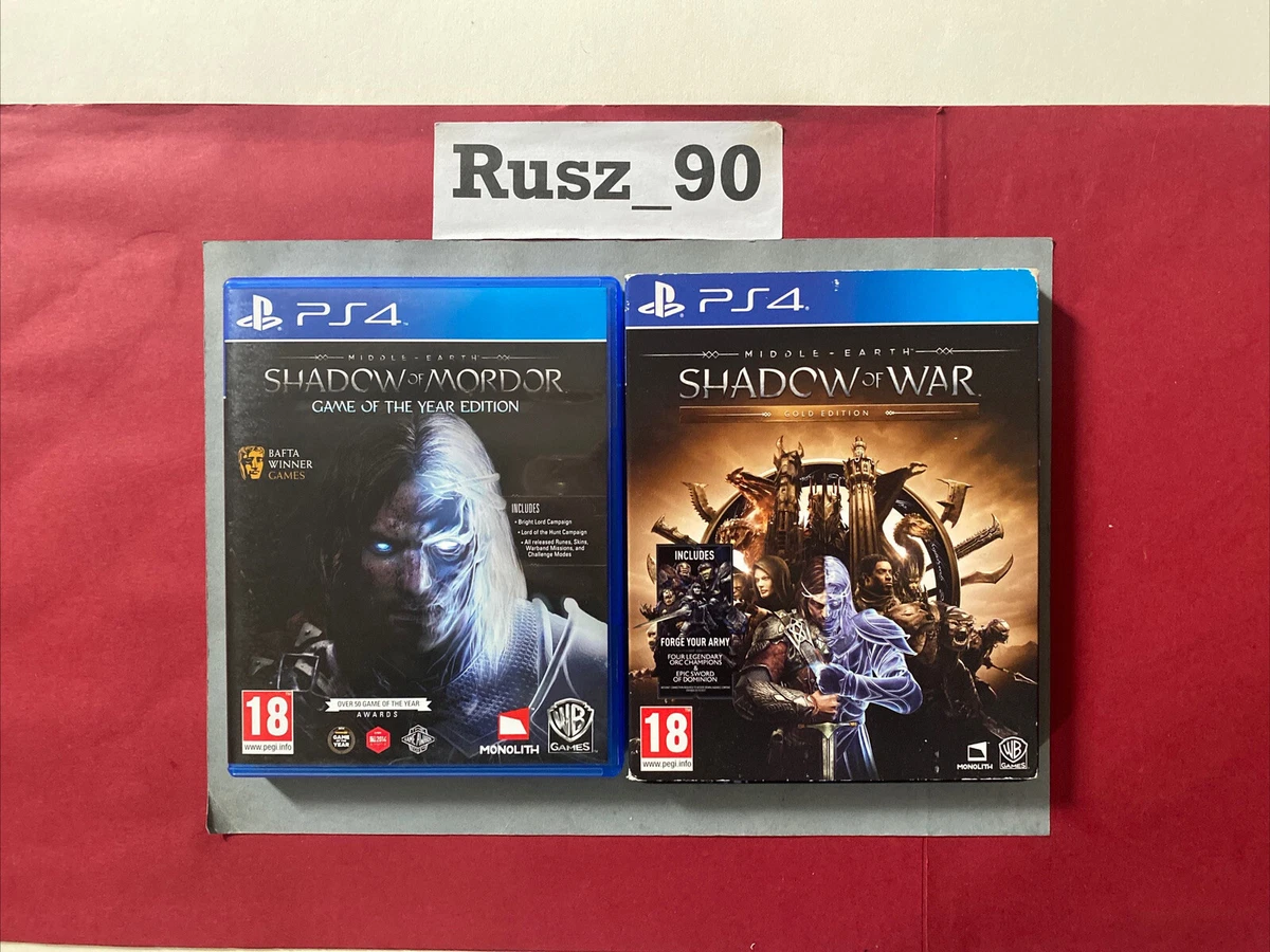 Middle-Earth: Shadow of Mordor GOTY (PS4)