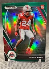 2021 Panini Prizm Draft Picks #137 Shaun Wade OHIO STATE RC - Green Prizm