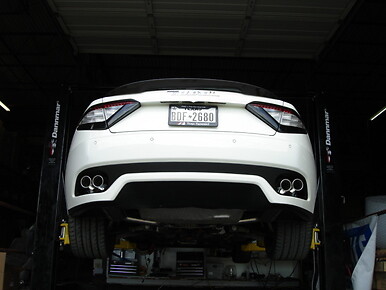 Fit Maserati Gran Turismo 4.2L 4.7L 08-19 TOPSPEED PRO1 Axle-back Exhaust System