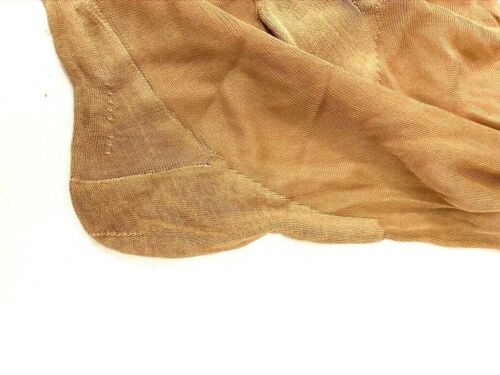 VTG Cuban Heel Stockings Carolina F/F Seamed Hosiery Rayon Chiffon Sky Dawn10 - Picture 4 of 6