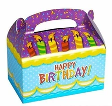 36 HAPPY BIRTHDAY TREAT BOXES World Cup Birthday Loot Goody Bag FREE SHIPPING