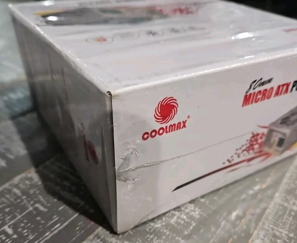 CoolMax 300 Watt 80mm Micro ATX Power Supply CM-300 Series NEW SEALED - Image 3 of 3