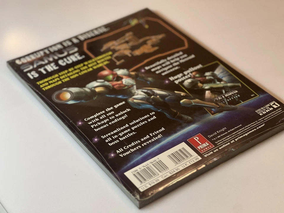 Metroid Prime 3: Corruption Premiere Edition Guide Poster Included New & Sealed - Image 4 of 4